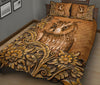 Owl Wood Carving Quilt Bed Set 9- Love Quilt Bedding Set