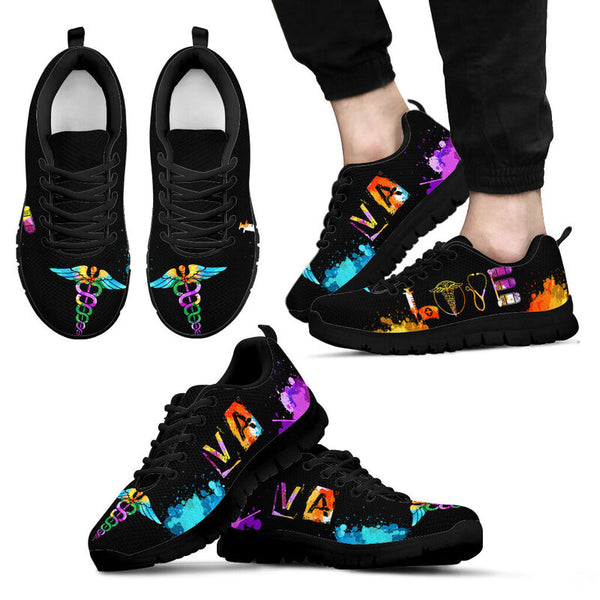 Va Love Art Sneakers, Running Shoes, Shoes For Women, Shoes For Men, Custom Shoes, L- Love Sneakers