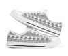 Turtle Vintage Patterns Low Top Shoes