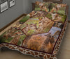 Giraffe Rectangle Style Quilt Bed Set - Love Quilt Bedding Set