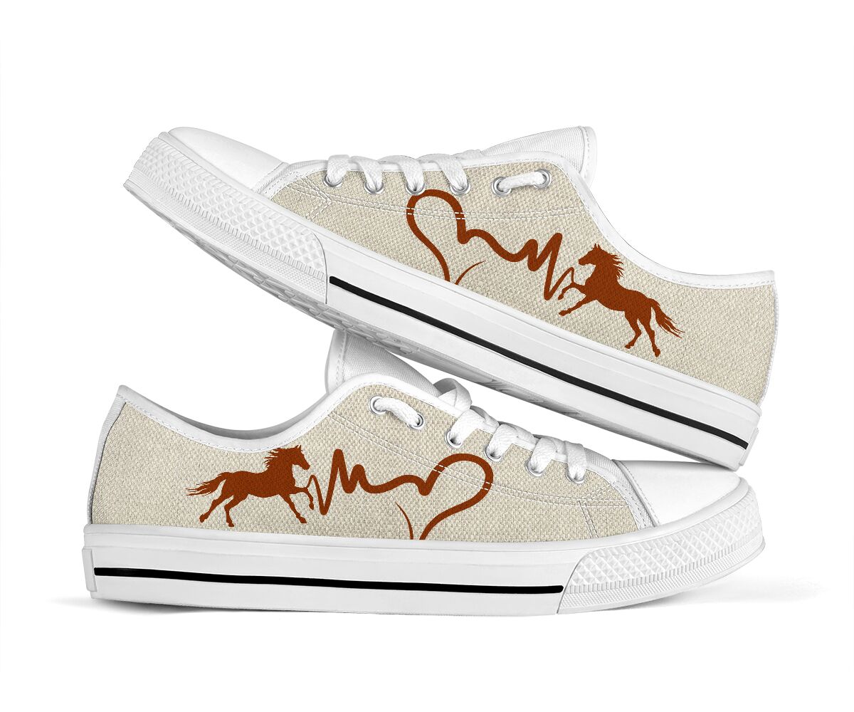 Horse Heartbeat Lowtop SkyShoes