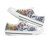 Dragonfly Lady License Plates Low Top Shoes