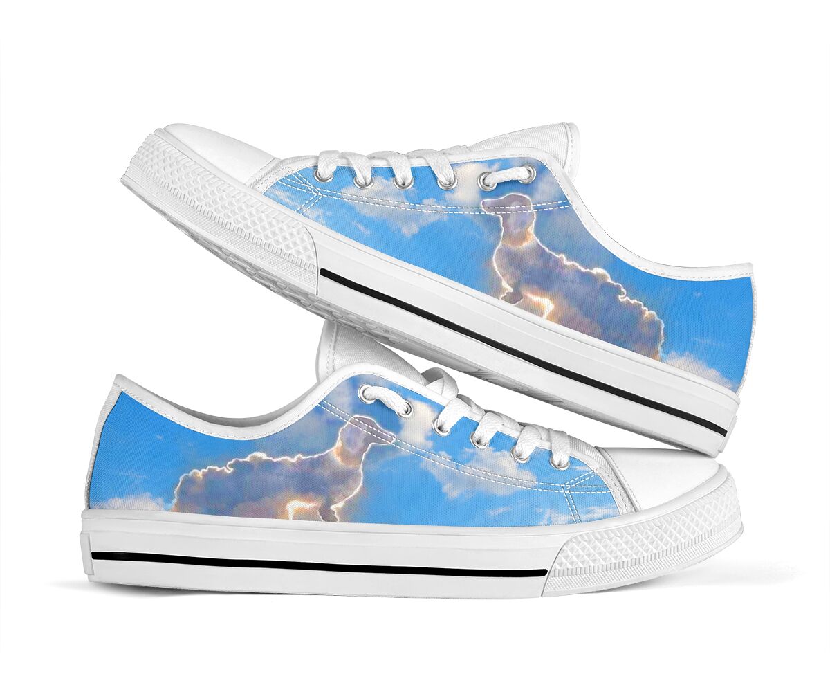 Dachshund Sky - Low Top Shoe - Love Love Top Shoes