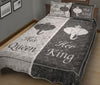 Elephant - King And Queen  - Love Quilt Bedding Set