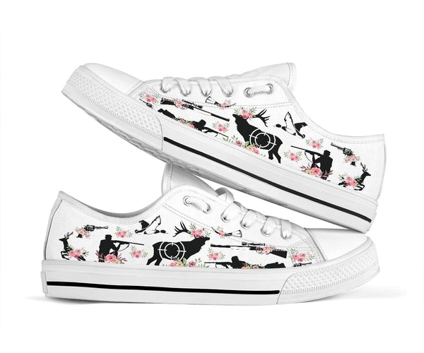 Low Top - Hunting - Flower Style Shoe - Love Love Top Shoes