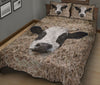 Cow And Leaves - Bed Set - Love Quilt Bedding Set