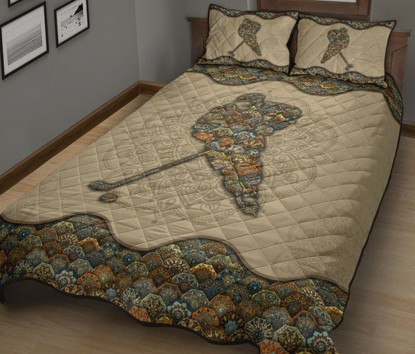 Quilt Bed Set - Mandala - Hockey 46 - Love Quilt Bedding Set