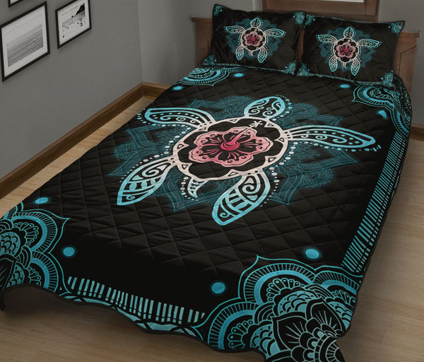 Quilt Bed Set - Turtle 42 - Love Quilt Bedding Set