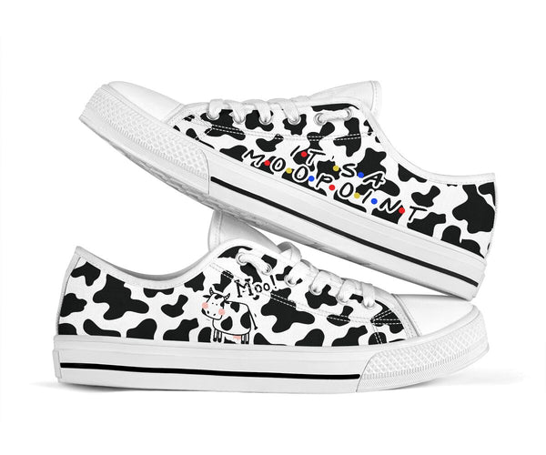 Cow Its A Moo Point Low Top - TlShoes