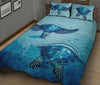 Turtle Quilt Bed Set 55 - Love Quilt Bedding Set