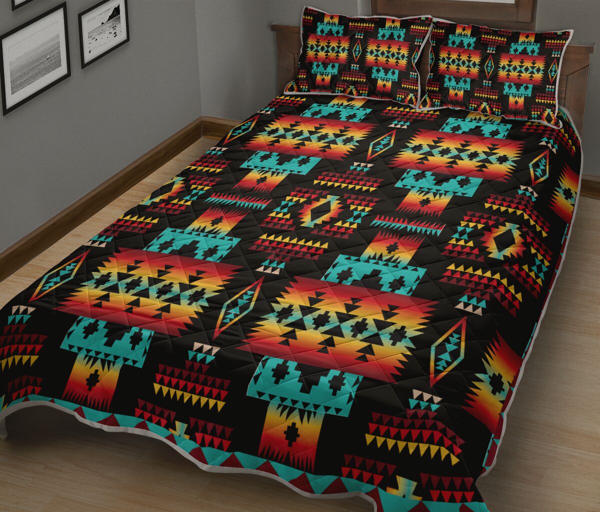 Native American - Bed Set - Love Quilt Bedding Set