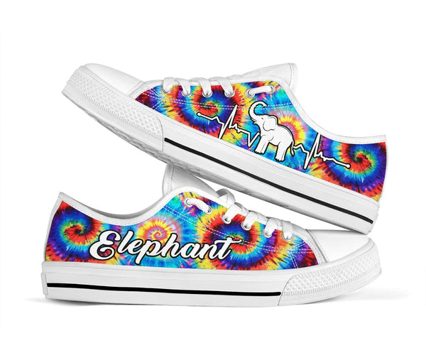 Elephant Hippie Color Low TopShoes