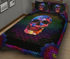 Quilt Bed Set - Skull 85 - Love Quilt Bedding Set