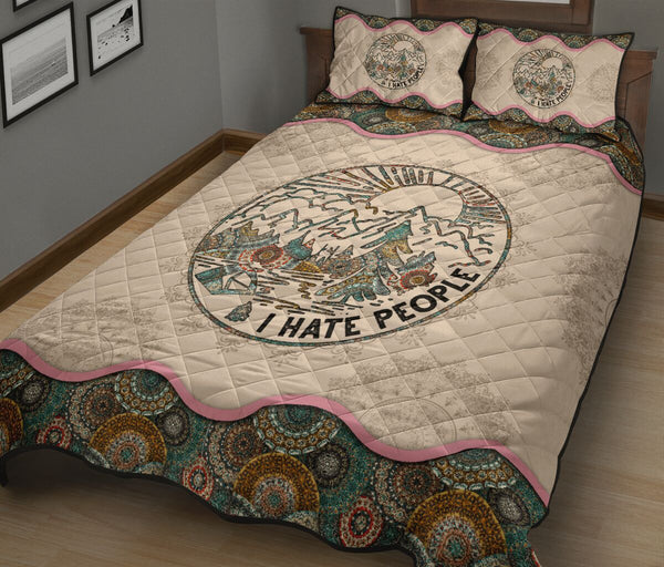 Quilt Bed Set - Camping 76 - Love Quilt Bedding Set