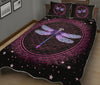 Dragonfly Paisley Round - Love Quilt Bedding Set