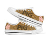 Pig Leopard Skin Low Top Shoes