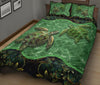 Turtle Mandala Style Quilt Bed Set 5- Love Quilt Bedding Set