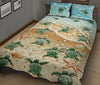 Turtles In The Beach - Bed Set - Love Quilt Bedding Set