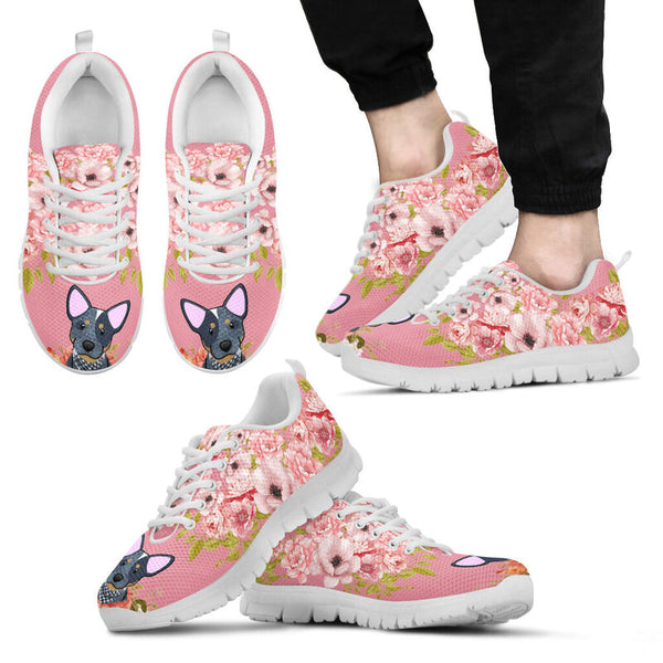 Heeler Flower Shoes Sneakers, Runni- Love Sneakers