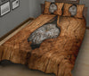 Owl Wood Style Quilt Bed Set - Love Quilt Bedding Set