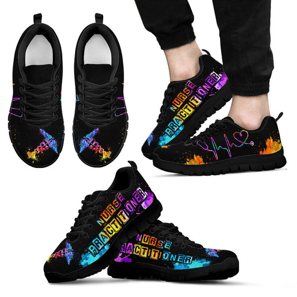 Nurse Practitioner Art Soleo Balck Kd Sneakers, Running Shoes, Shoes For Women, Shoes For - Love Sneakers