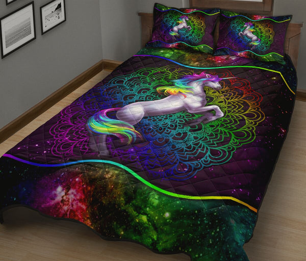 Quilt Bed Set - Unicorn 86 - Love Quilt Bedding Set