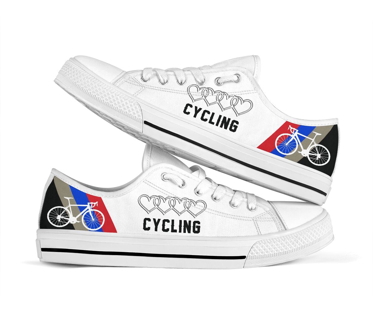 Cycling 4 Heart - Low Top Shoe - Love Love Top Shoes