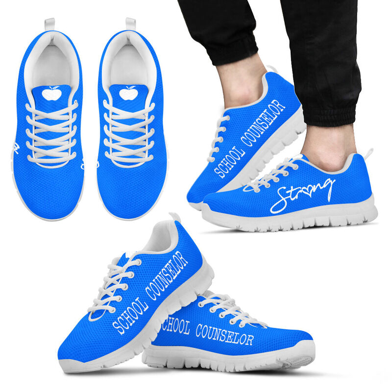 School Counselor Strong All Blue Kd Sneakers, Runni- Love Sneakers