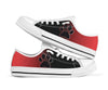 Dog Paw Gradient Halftone - Low Top Shoe - Love Love Top Shoes