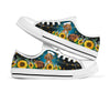 Dachshund Sunflower - Low Top Shoe - Love Love Top Shoes