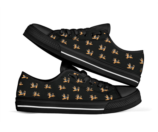 German Shepherd Low Top Shoes - Love Low Top Shoes