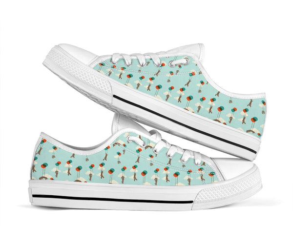 Dachshund Dog Low Top Shoes - Love Low Top Shoes