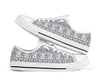 Elephants Vintage Patterns Low Top Shoes