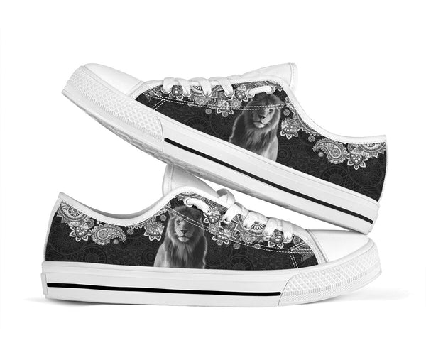 Lion - Pattern - Lowtop Shoe - Love Love Top Shoes