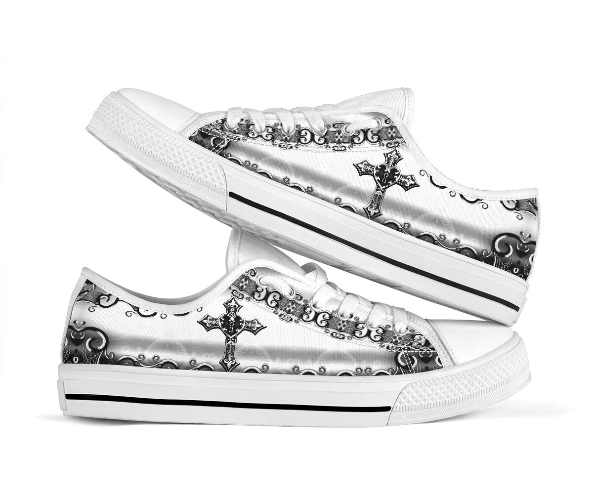 Jesus Low Top Shoes - Love Low Top Shoes