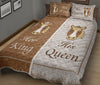 Horse - King And Queen - Love Quilt Bedding Set