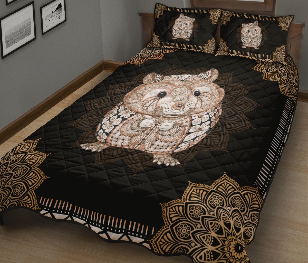 Hamster Quilt Bed Set 57 - Love Quilt Bedding Set