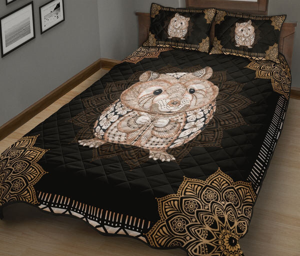 Hamster Quilt Bed Set 57 - Love Quilt Bedding Set