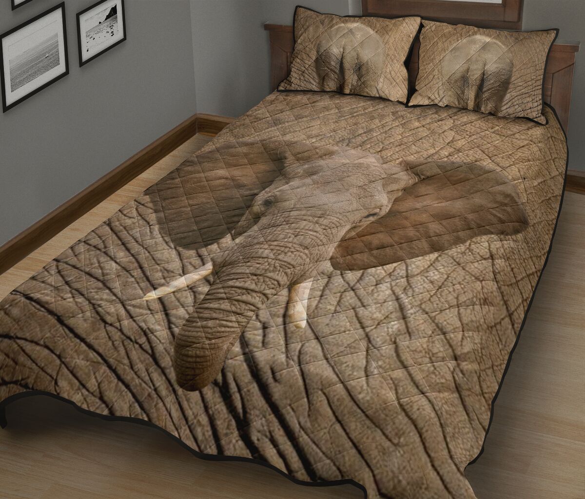 Elephant Body - Bed Set - Love Quilt Bedding Set