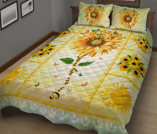 You Are My Sunshine - Quilt Bed Set - Love Quilt Bedding Set