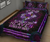 God Jesus Because Of Him Heaven Knows My Name Quilt Bed Set- Love Quilt Bedding Set