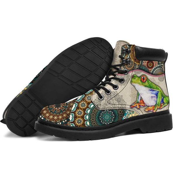 Frog - Vintage Mandala Asboot - Love All Season Boots