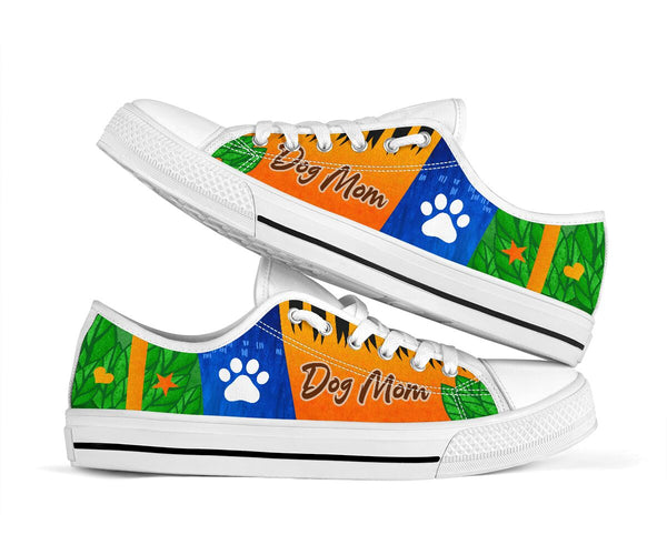 Dog Mom Three Color - Low Top Shoe - Love Love Top Shoes