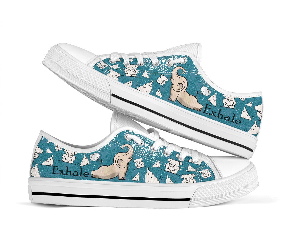 Low Top - Exhale - ElephantShoe - Love Love Top Shoes