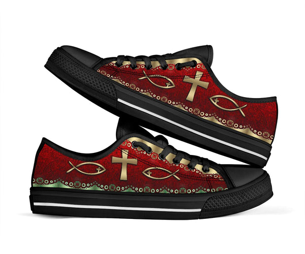 Jesus Low Top Shoes - Love Low Top Shoes