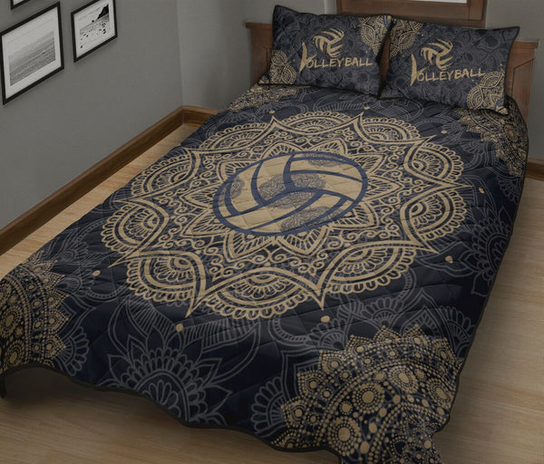 Volleyball Mandala - Bed Set- Love Quilt Bedding Set