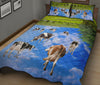 Cow Reverse - Quilt Bed Set - Love Quilt Bedding Set