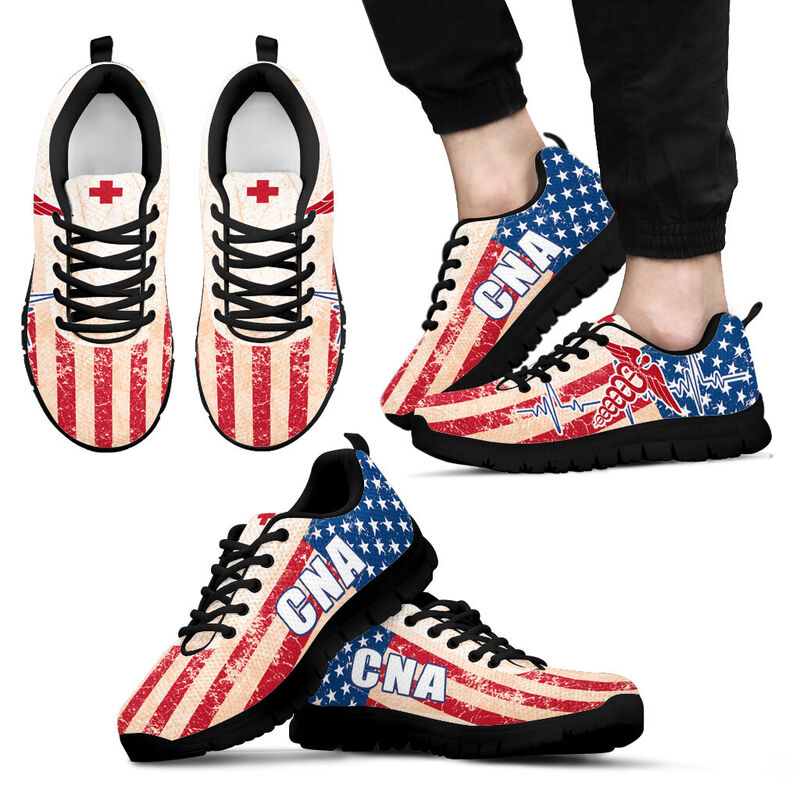 Cna Usa Flag 2 Shoes Sneakers, Running Sh- Love Sneakers
