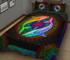 Quilt Bed Set - Colorful - Dolphin 75 - Love Quilt Bedding Set