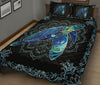 Turtle Paper Mandala Style Quilt Bed Set- Love Quilt Bedding Set